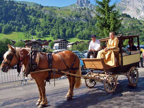 station de ski Haute Savoie France située sur le domaine skiable du Grand Bornand